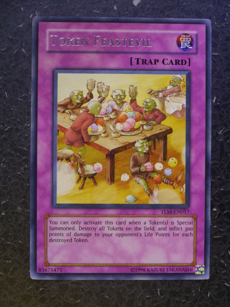 Yugioh Card: TOKEN FEASTEVIL TLM RARE # 9C98