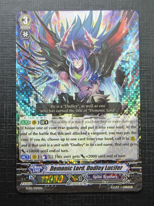 Vanguard Cards: DEMONIC LORD, DUDLEY LUCIFER FC02 # 17F80