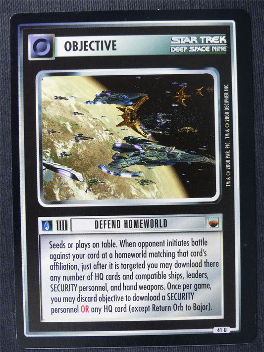 Defend Homeworld - DS9 - Star Trek Cards #ZV