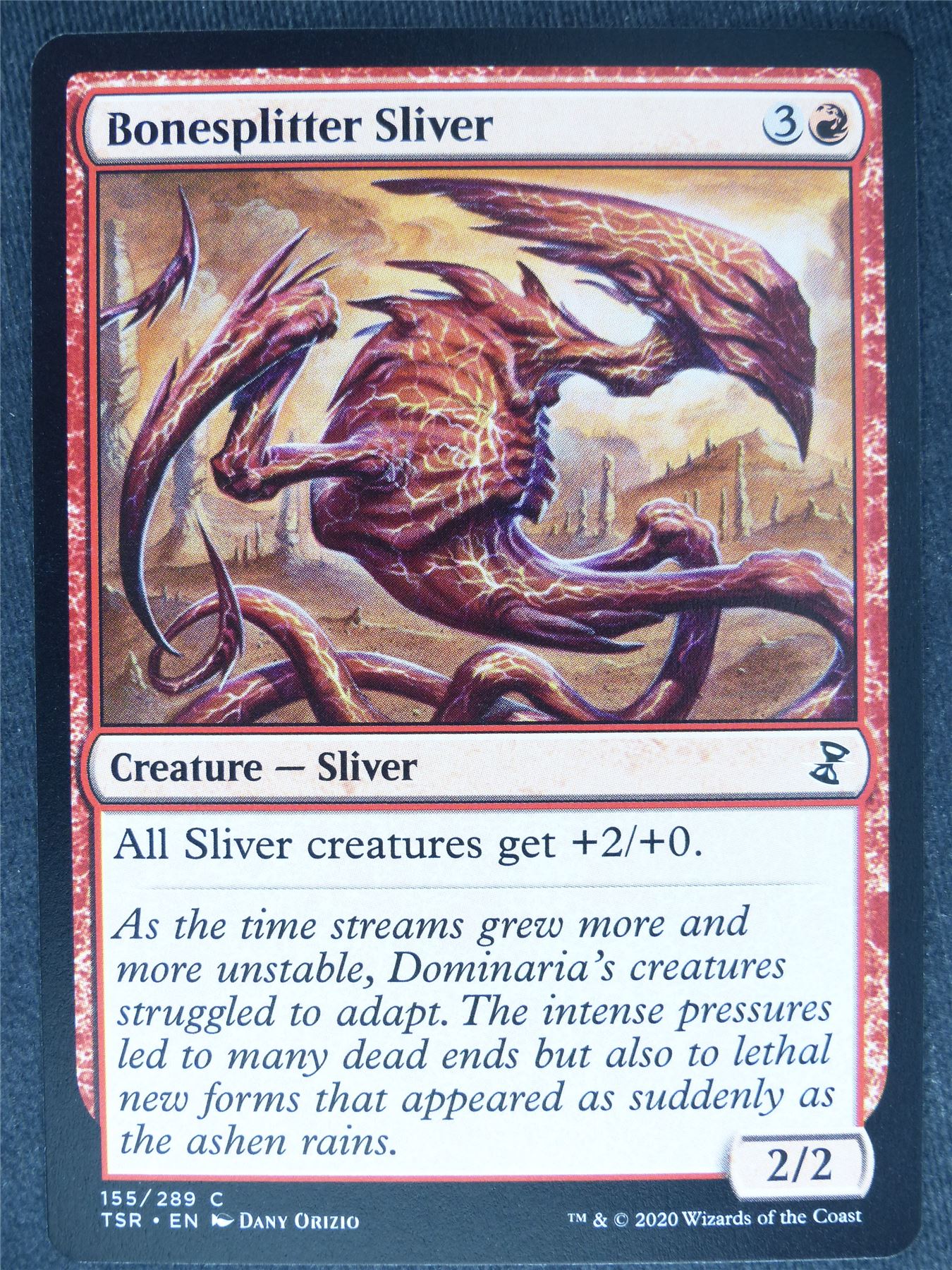 Bonesplitter Sliver - Remastered - Mtg Magic Cards #WV