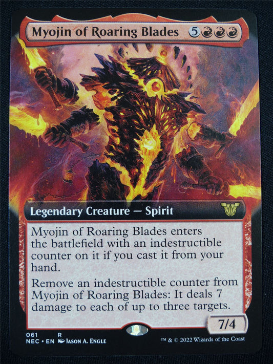 Myojin of Roaring Blades Extended Art - Mtg Card #L6