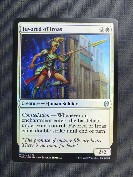 Favored of Iroas Foil - Theros Collector Ed - Mtg Magic Cards #3KR