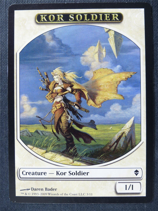 Kor Soldier Token - Mtg Card #3V7