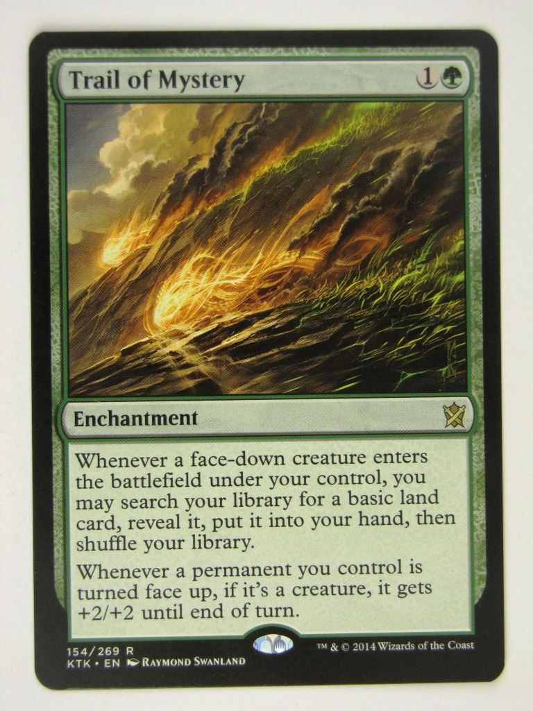 MTG Magic Cards: TRAIL OF MYSTERY played # 17C67