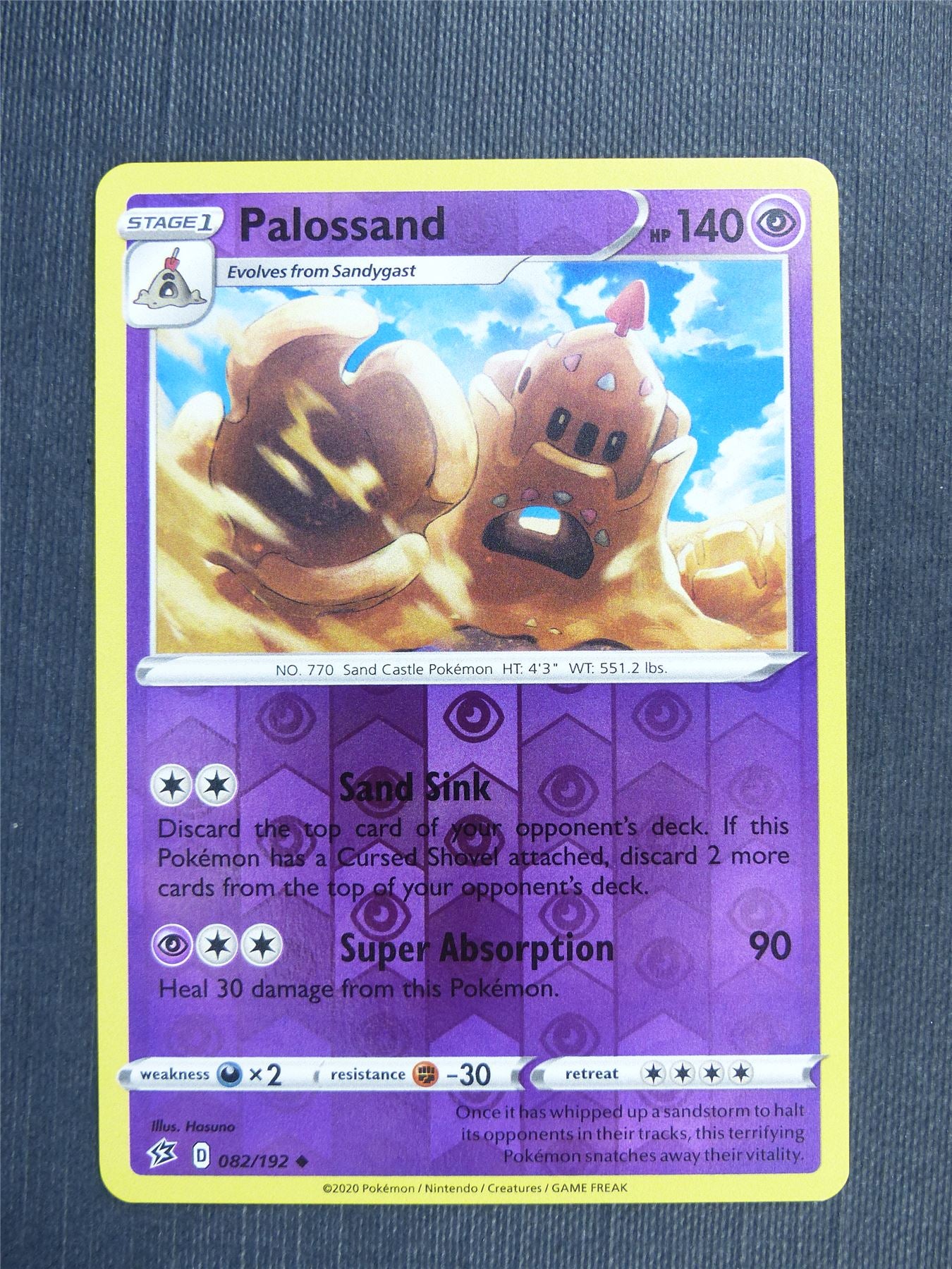 Palossand 082/192  Holo - RCL - Pokemon Card #3IL