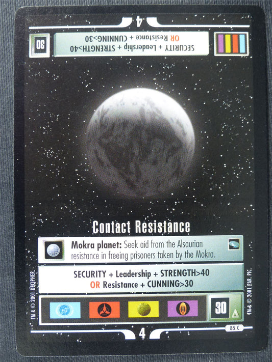 Contact Resistance - Star Trek Cards #13D