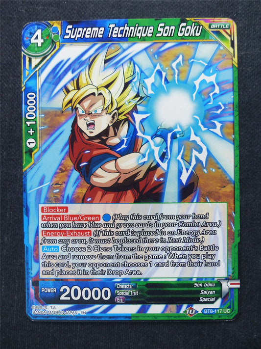 Supreme Technique Son Goku - Dragon Ball Super Cards #5Q