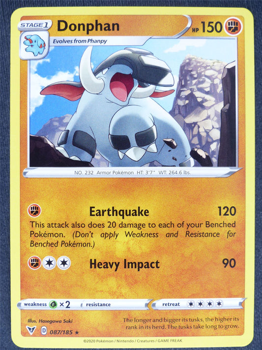 Donphan 087/185 Mint - Pokemon Cards #6L