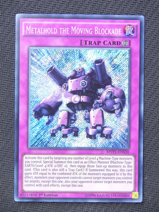 Metalhold Moving Blockade MVP1 Secret Rare - Yugioh Card #5HH