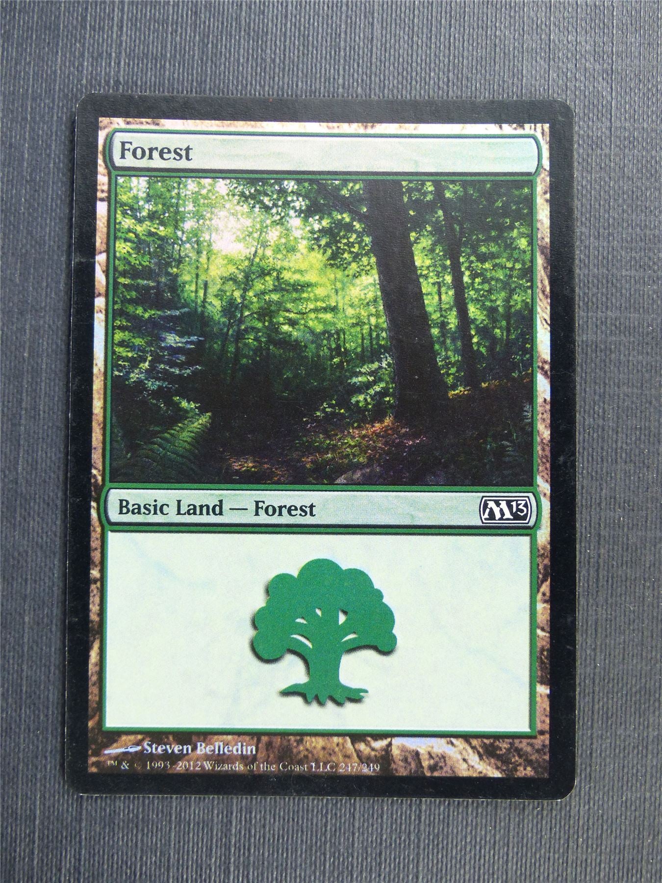 Forest 247/249 Foil - Mtg Magic Cards #52G