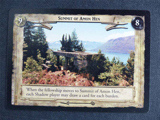 Summit of Amon Hen 1 C 362 - LotR Cards #K3