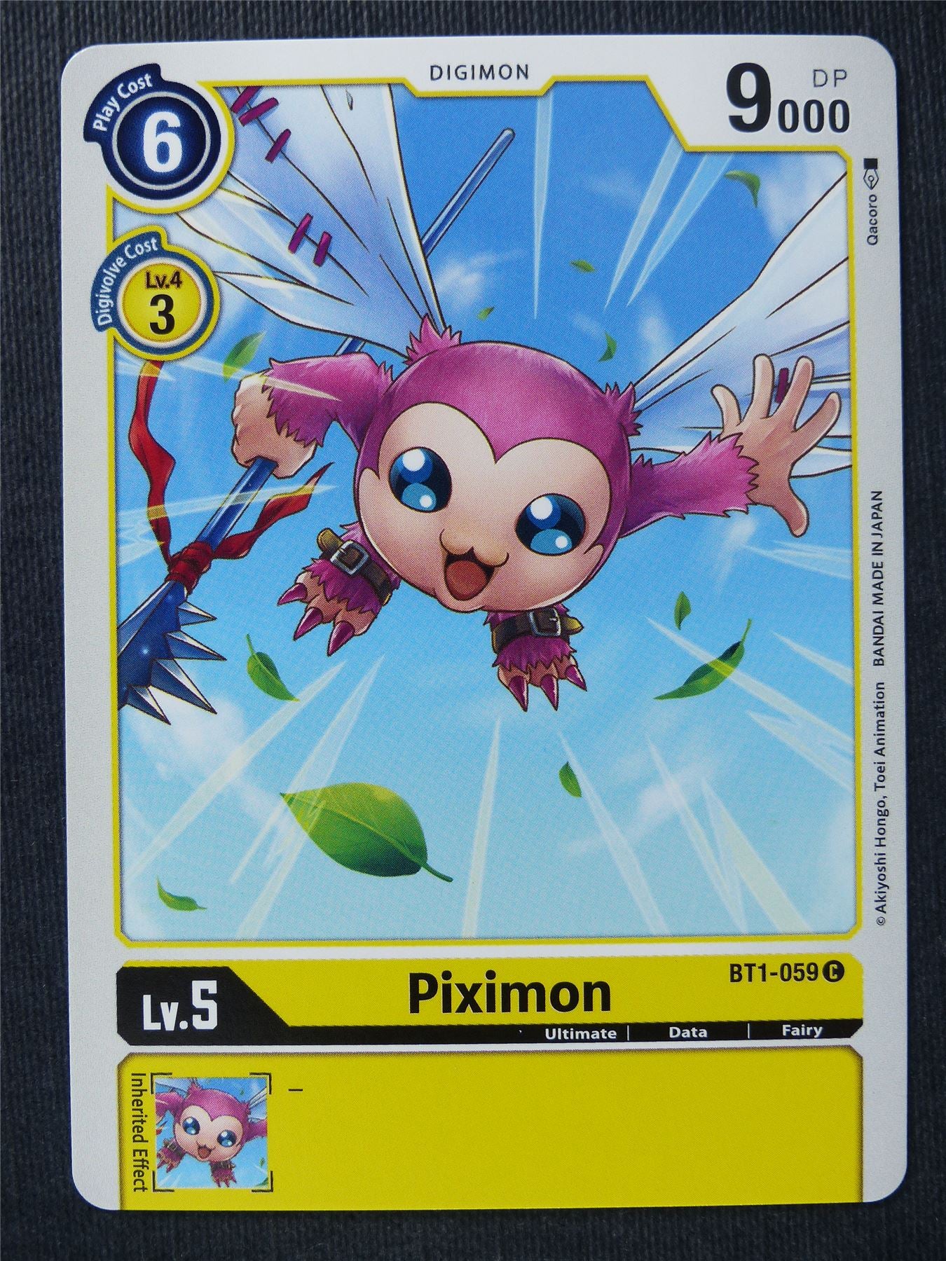 Piximon BT1-059 C - Digimon Cards #S6