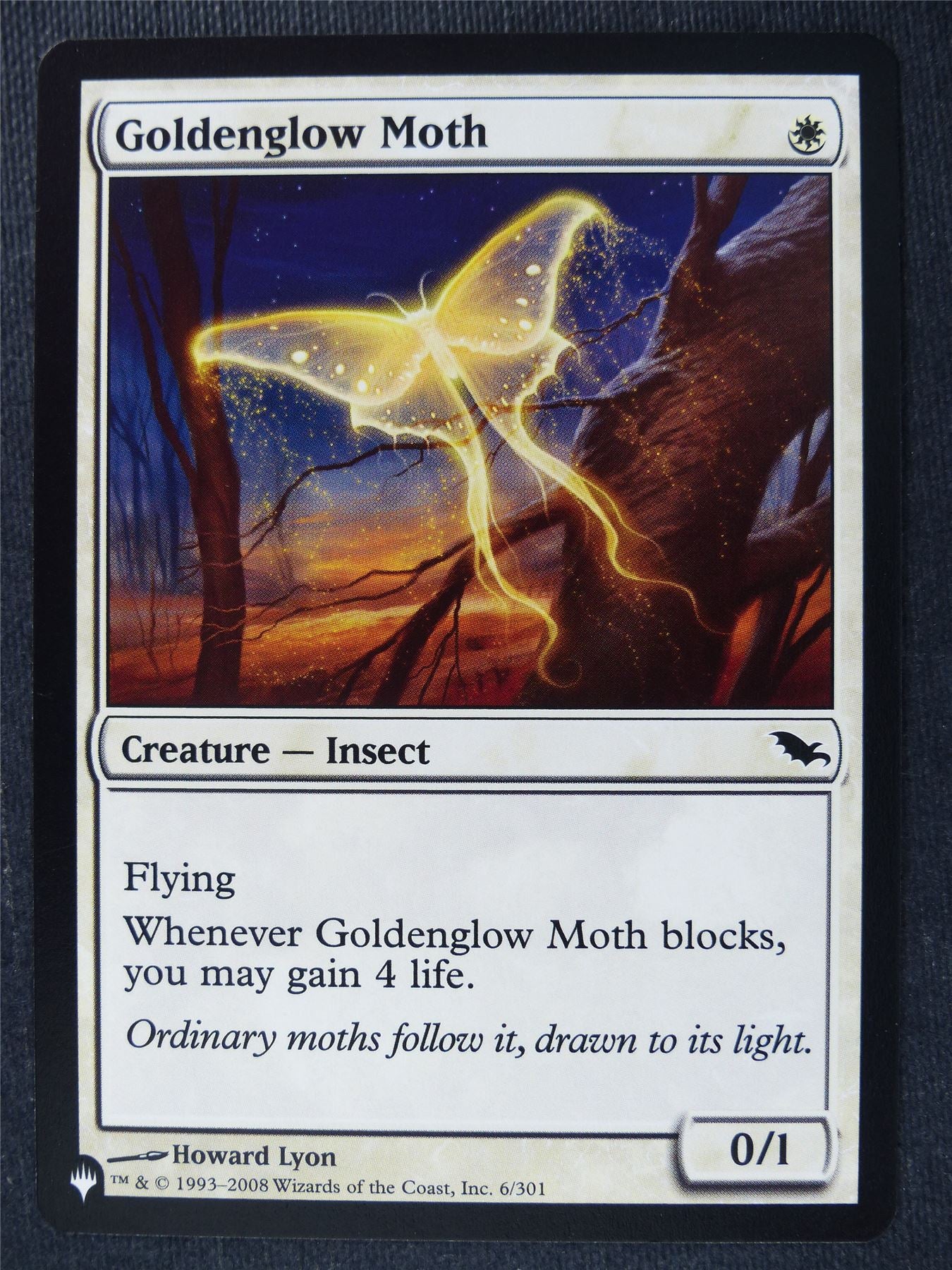 Goldenglow Moth - Mtg Magic Cards #1S2