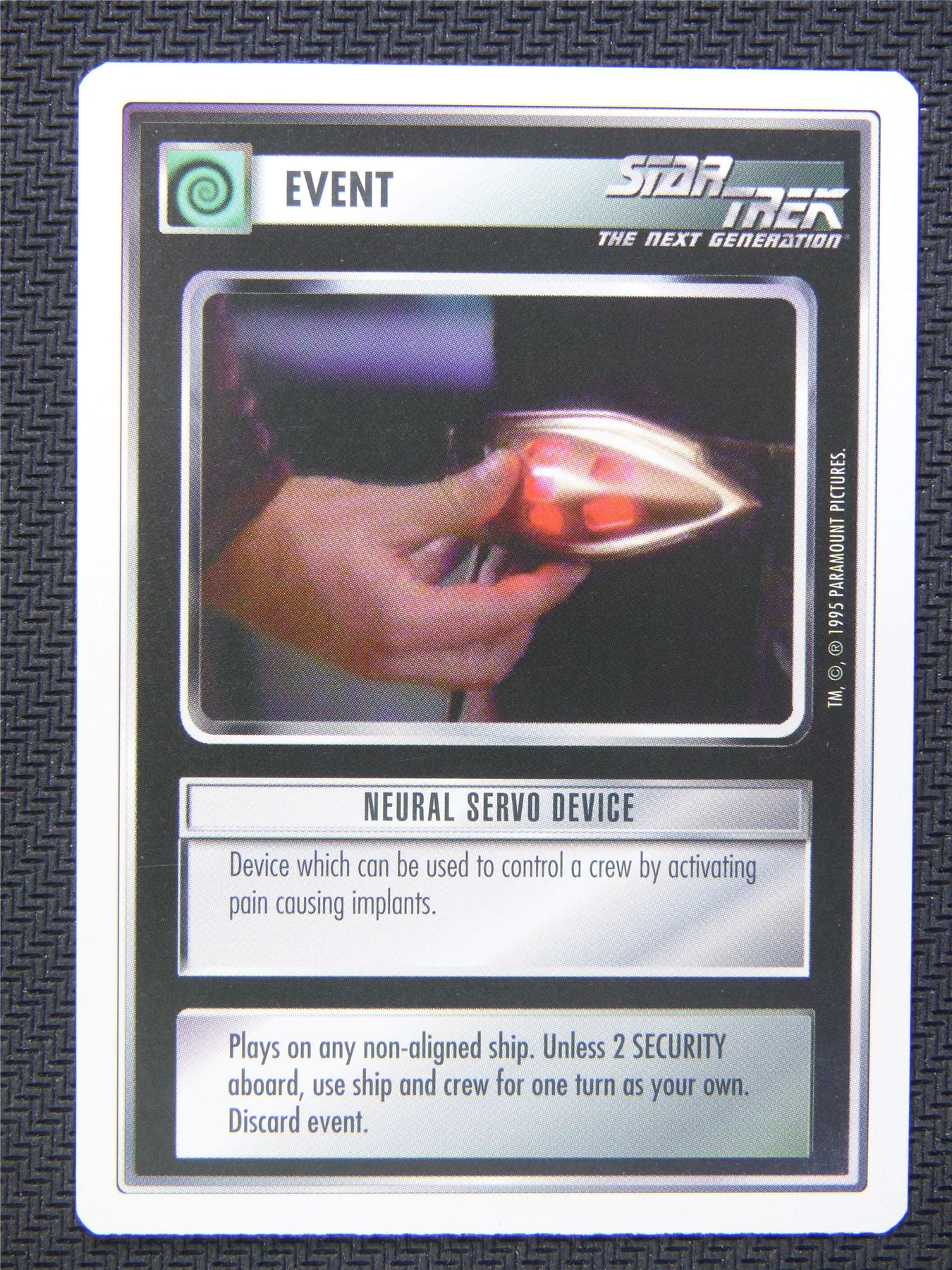 Event Neural Servo Device - Star Trek CCG Next Gen #4WY