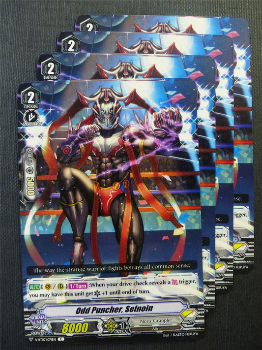 Odd Puncher Seinoin V-BT07 x4 - Vanguard Cards #UM