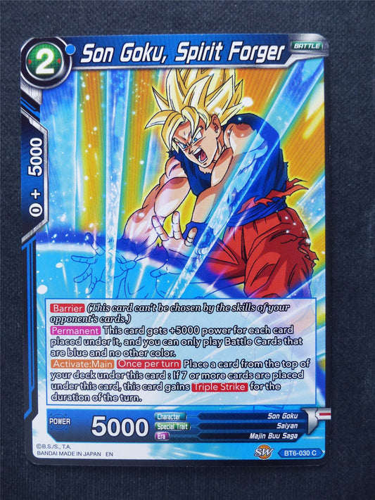 Son Goku Spirit Forger - Dragon Ball Super Cards #7K