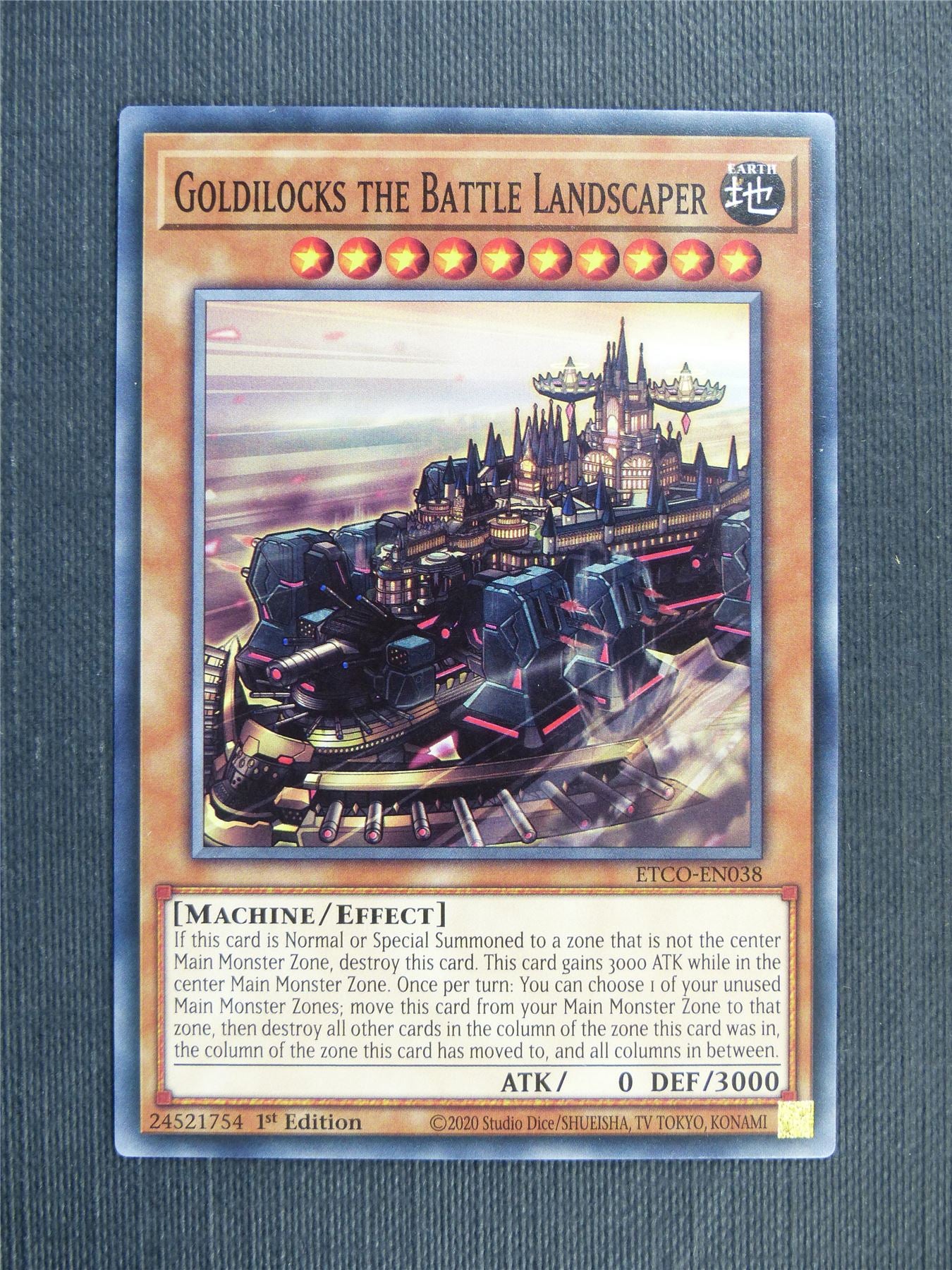 Goldilocks the Battle Landscaper - ETCO - 1st ed Yugioh Card