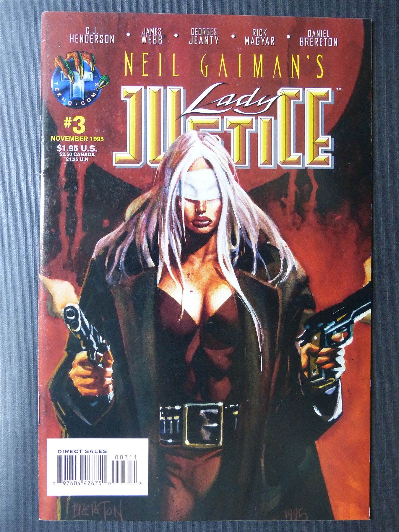 LADY Justice #3 - Entertainment Comics #N4