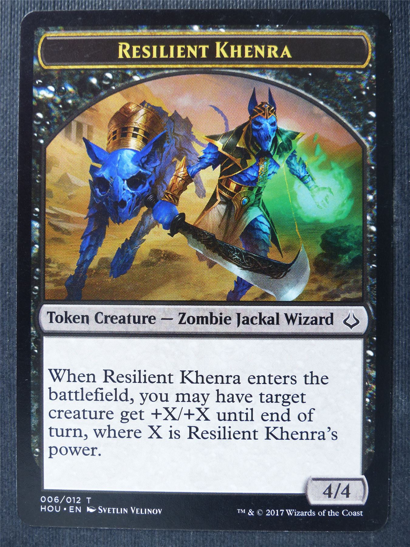 Resilient Khenra Token - Mtg Card #3VP