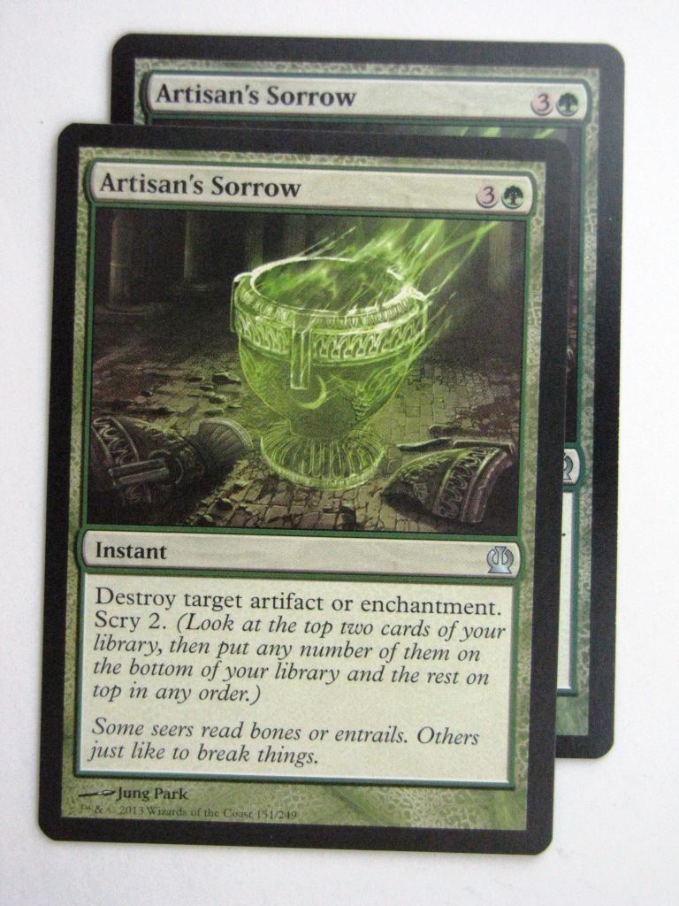 MTG Magic Cards: ARTISAN'S SORROW x2 Theros # 24D82