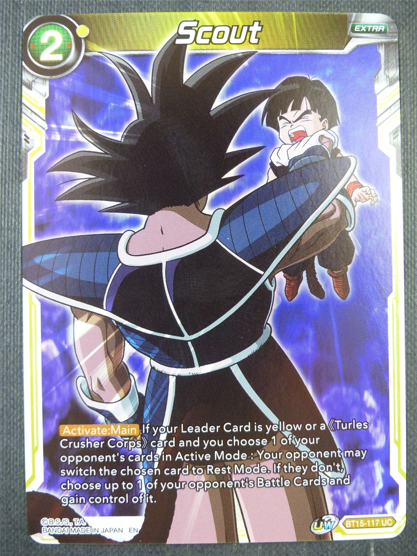 Scout BT15 Foil - Dragon Bal Super Card #8XM