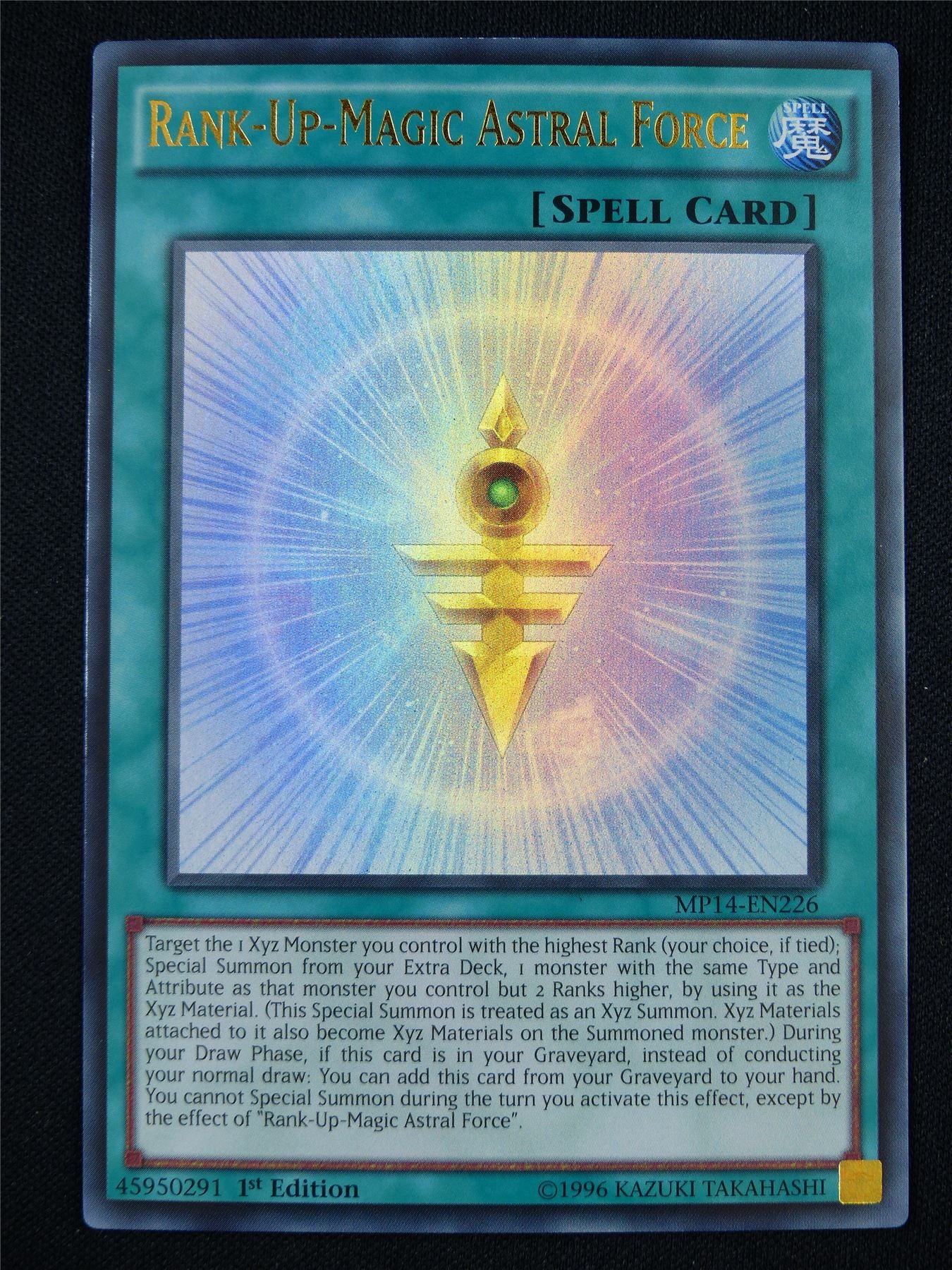 Rank-Up-Magic Atral Force MP14 Ultra Rare - 1st ed Yugioh Card #12D