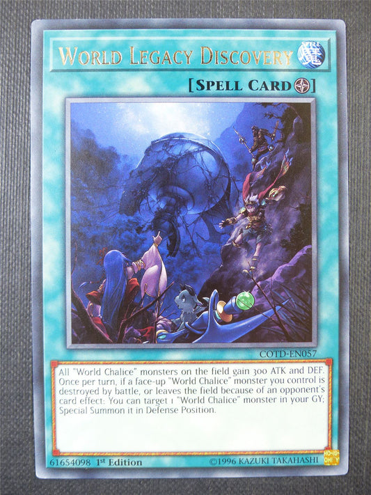 World Legacy Discovery COTD Rare - 1st ed Yugioh Card #8PT