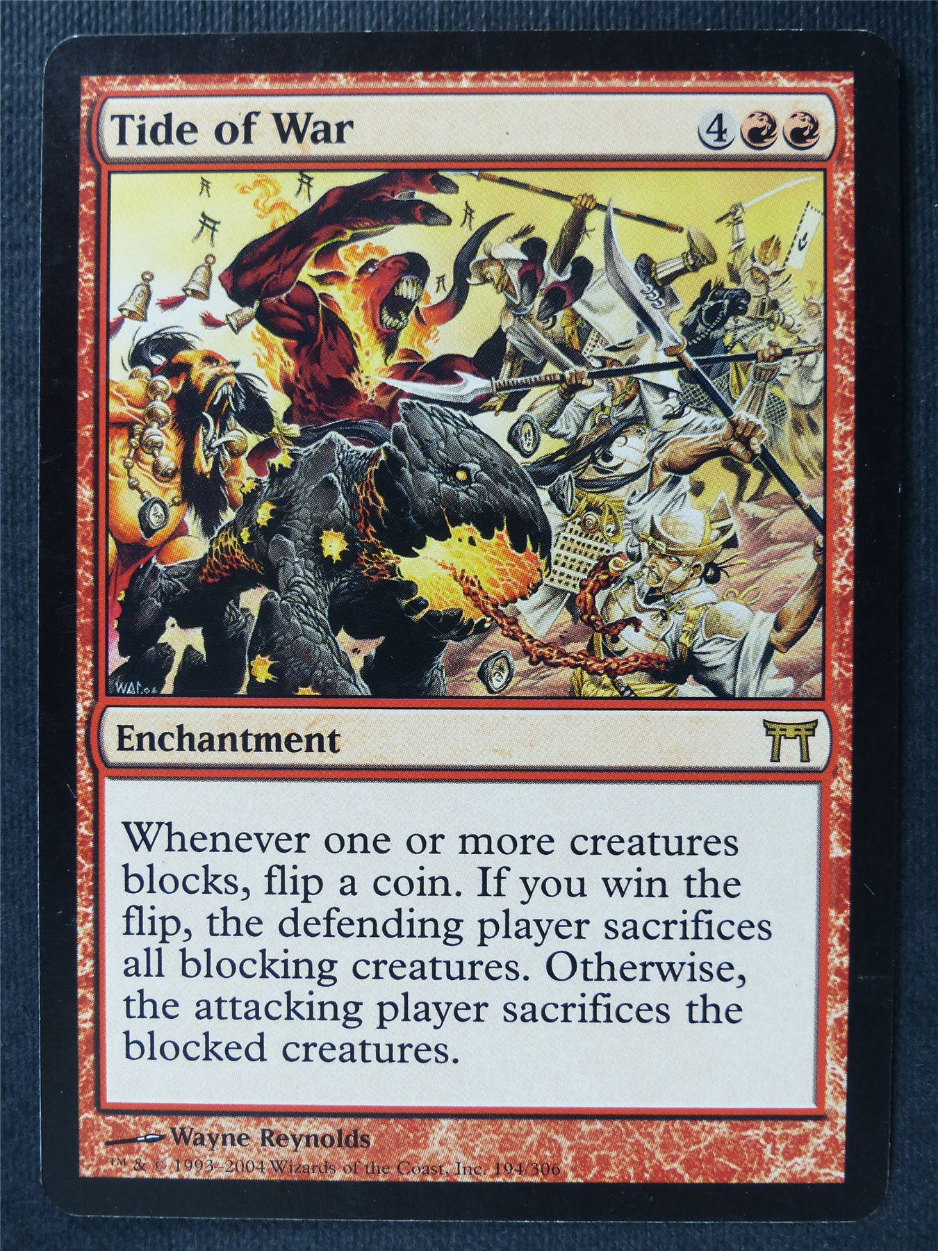 Tide of War - Mtg Card #1O6