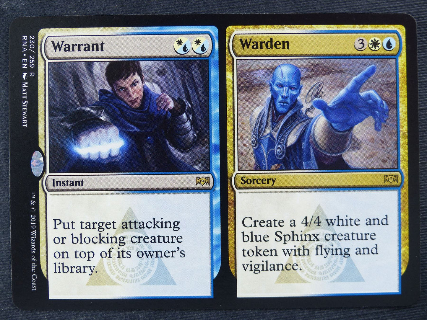 Warrant Warden - Mtg Magic Cards #1H8