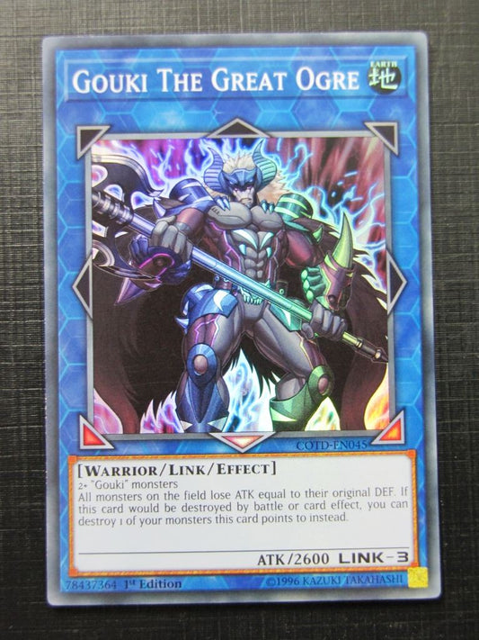 Gouki The Great Ogre COTD Super Rare - 1st ed - Yugioh Card # 1J4