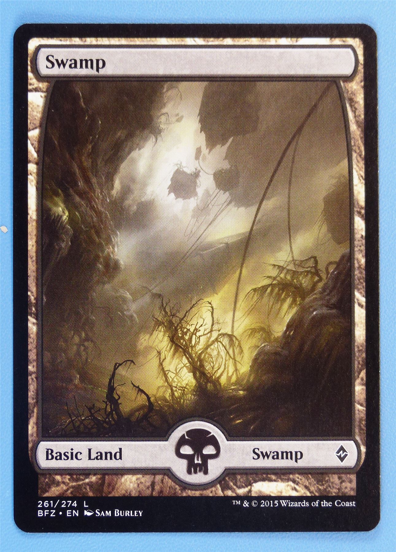 Swamp - Full Art - Mtg Card # 2I47