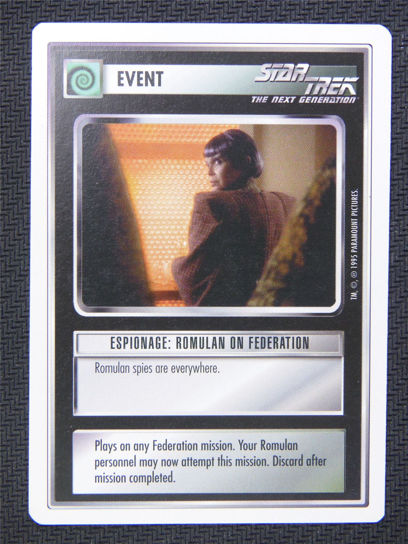 Event Espionage Romulan Federation - Star Trek CCG Next Gen #4WL