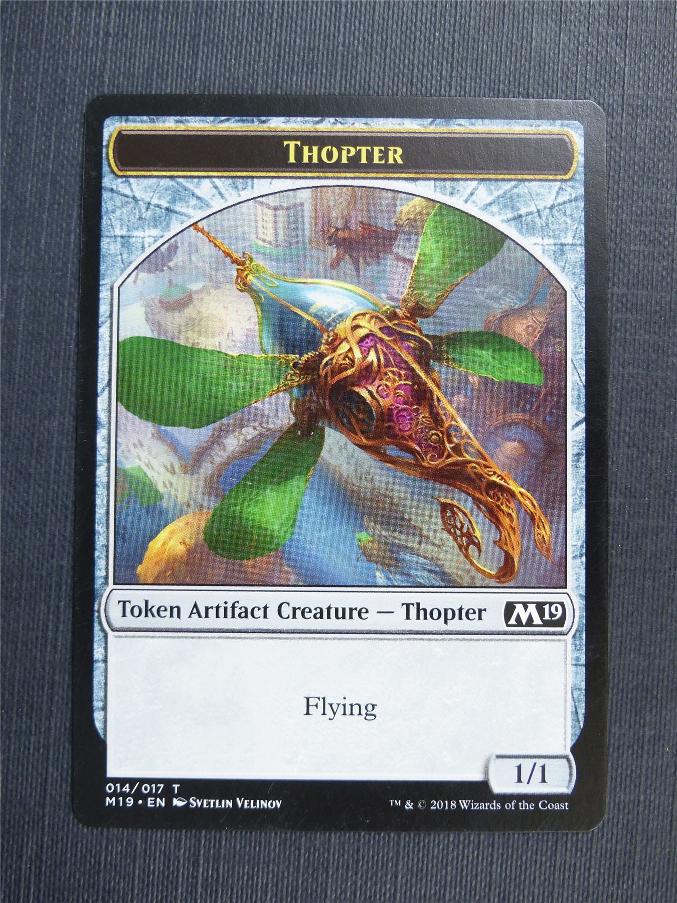 Thopter / Zombie - Mtg Magic Token Cards #4QQ
