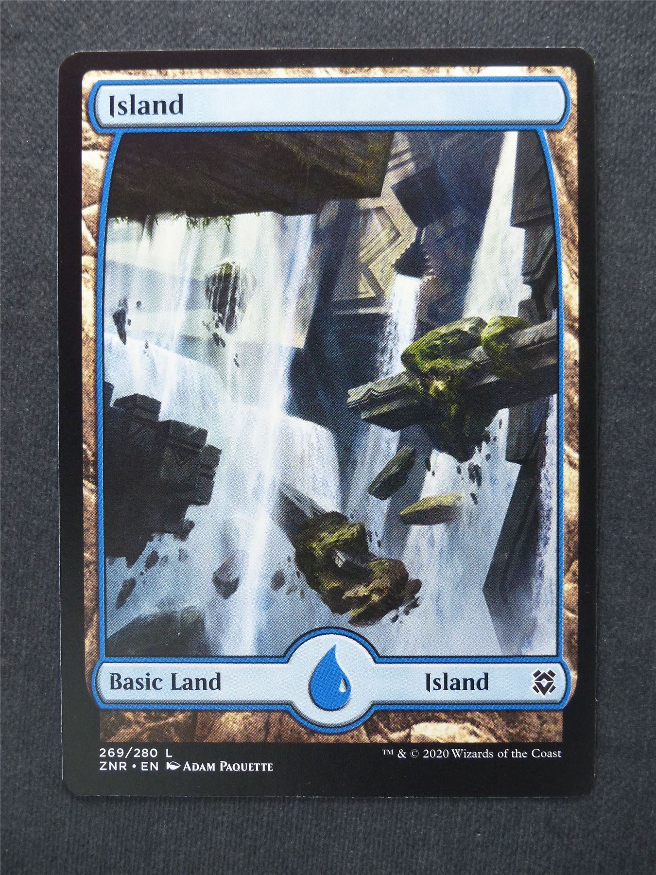 Island Full Art 269/280 - Mtg Magic Cards #8F