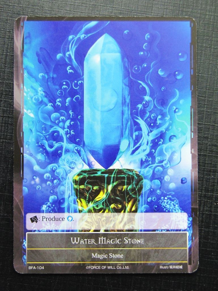 Force of Will Cards: WATER MAGIC STONE # 22I20