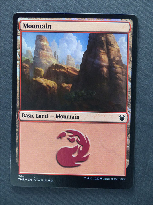 Mountain 284 Foil - Mtg Magic Cards #Z4