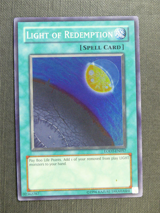 Light Of Redemption LODT Super Rare - Yugioh Cards #RM