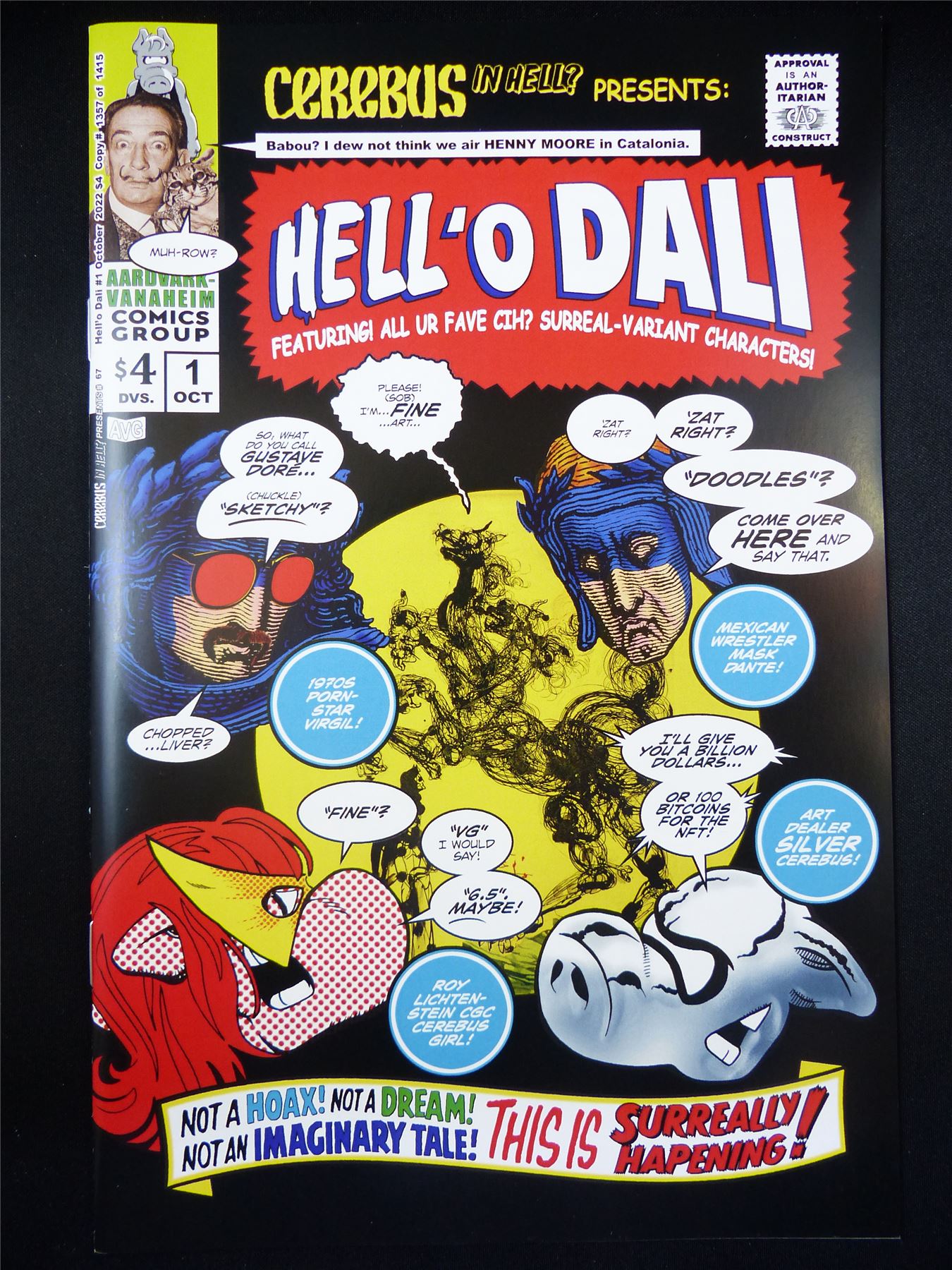 HELL'O Dali #1 - Oct 2022 - Aardvark Comics #GP