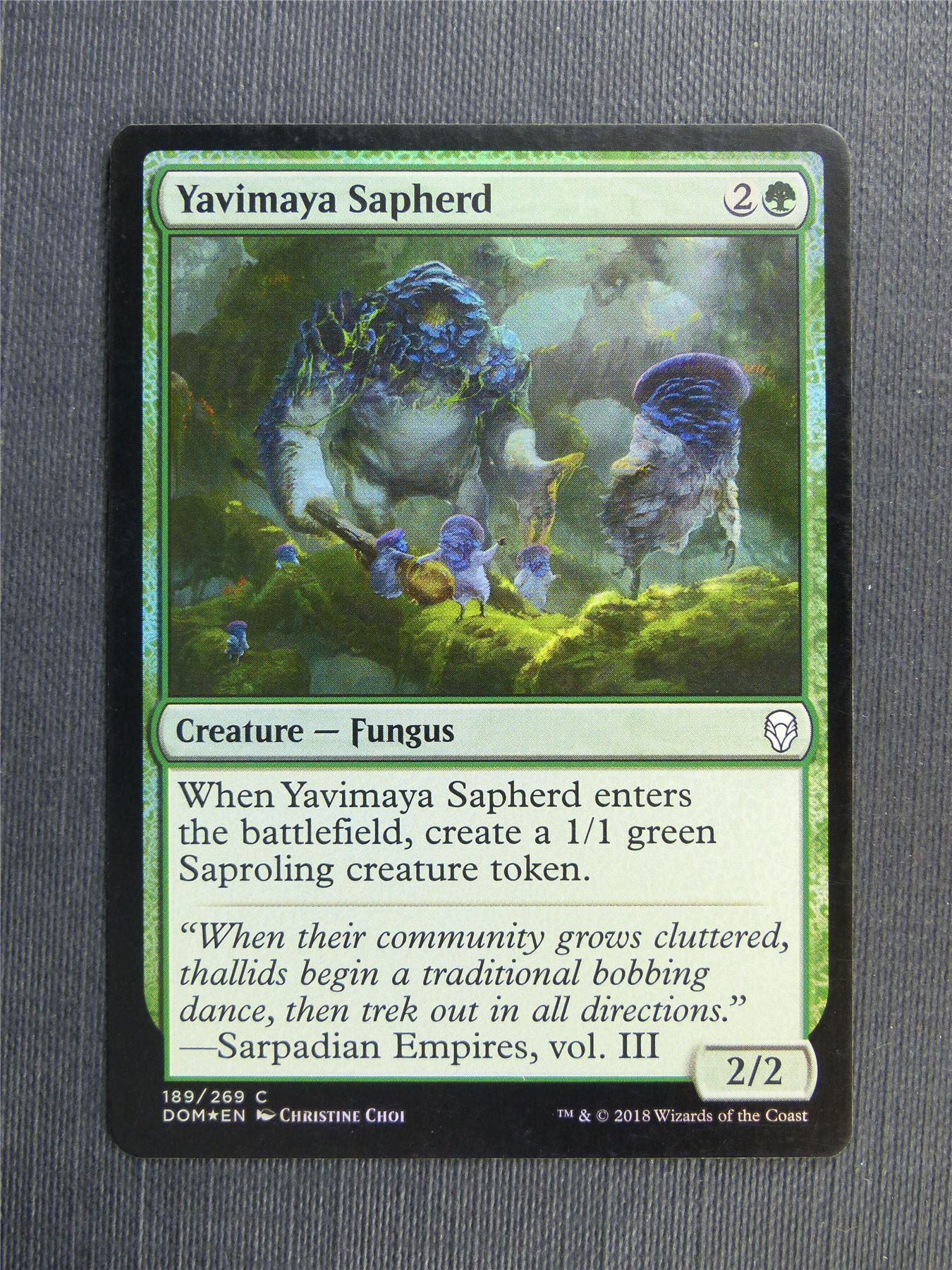 Yavimaya Sapherd Foil - Mtg Magic Cards #3AA