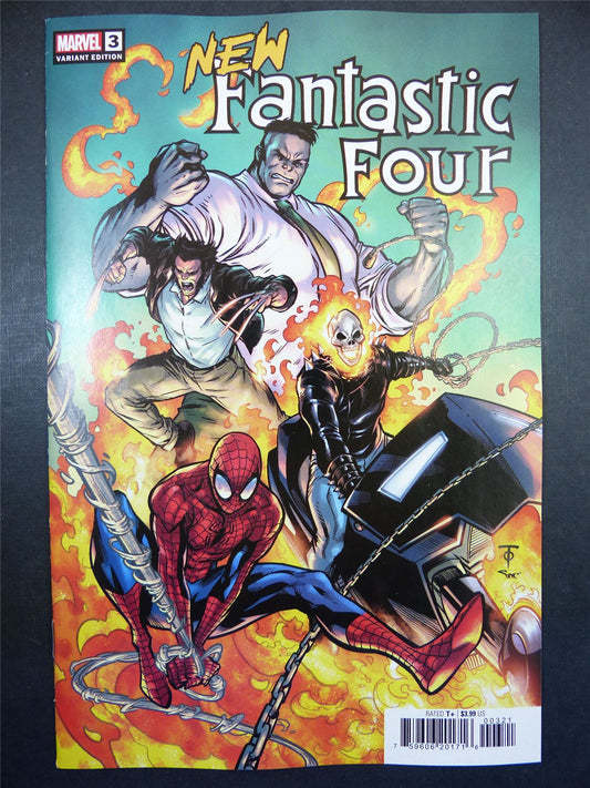 New FANTASTIC Four #3 Var - Oct 2022 - Marvel Comics #5IK