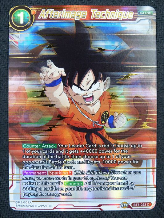 Afterimage Technique BT5 C - Dragon Ball Super Card #5YW