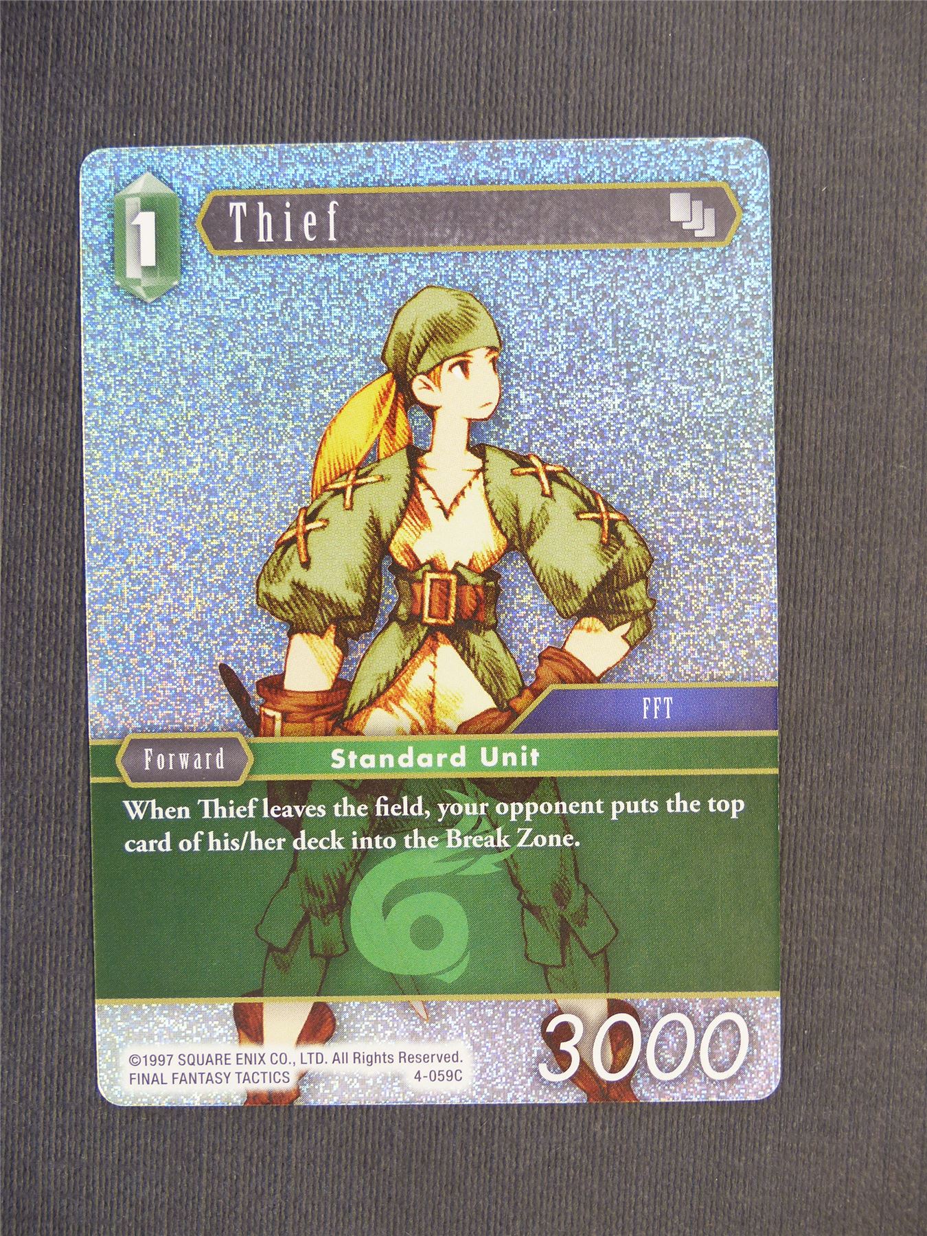 Thief 4-059C Foil - Final Fantasy Cards #5TT