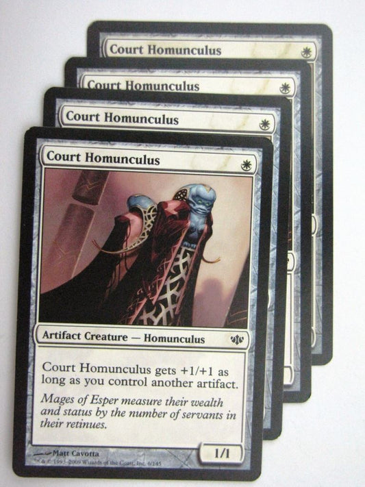 MTG Magic Cards: COURT HOMUNCULUS x4 # 27D3