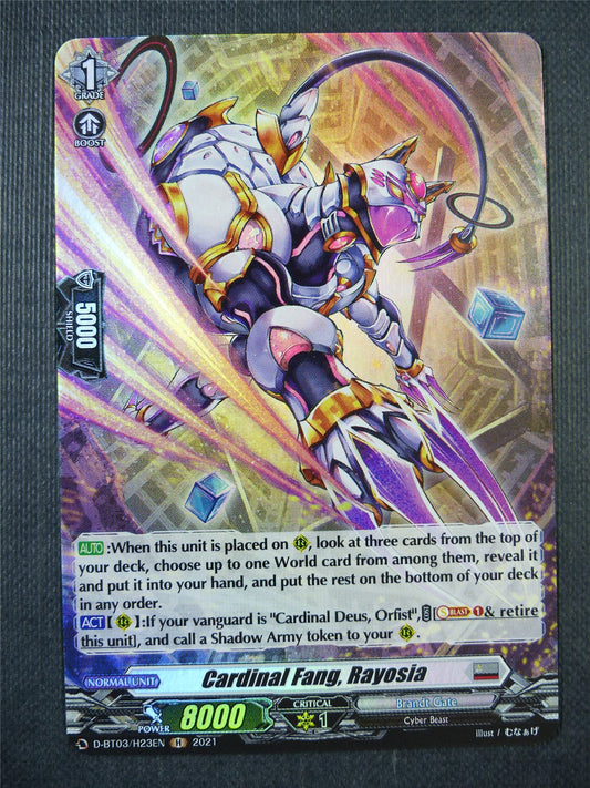 Cardinal Fang Rayosia D-Bt03 H - Vanguard Card #6YT