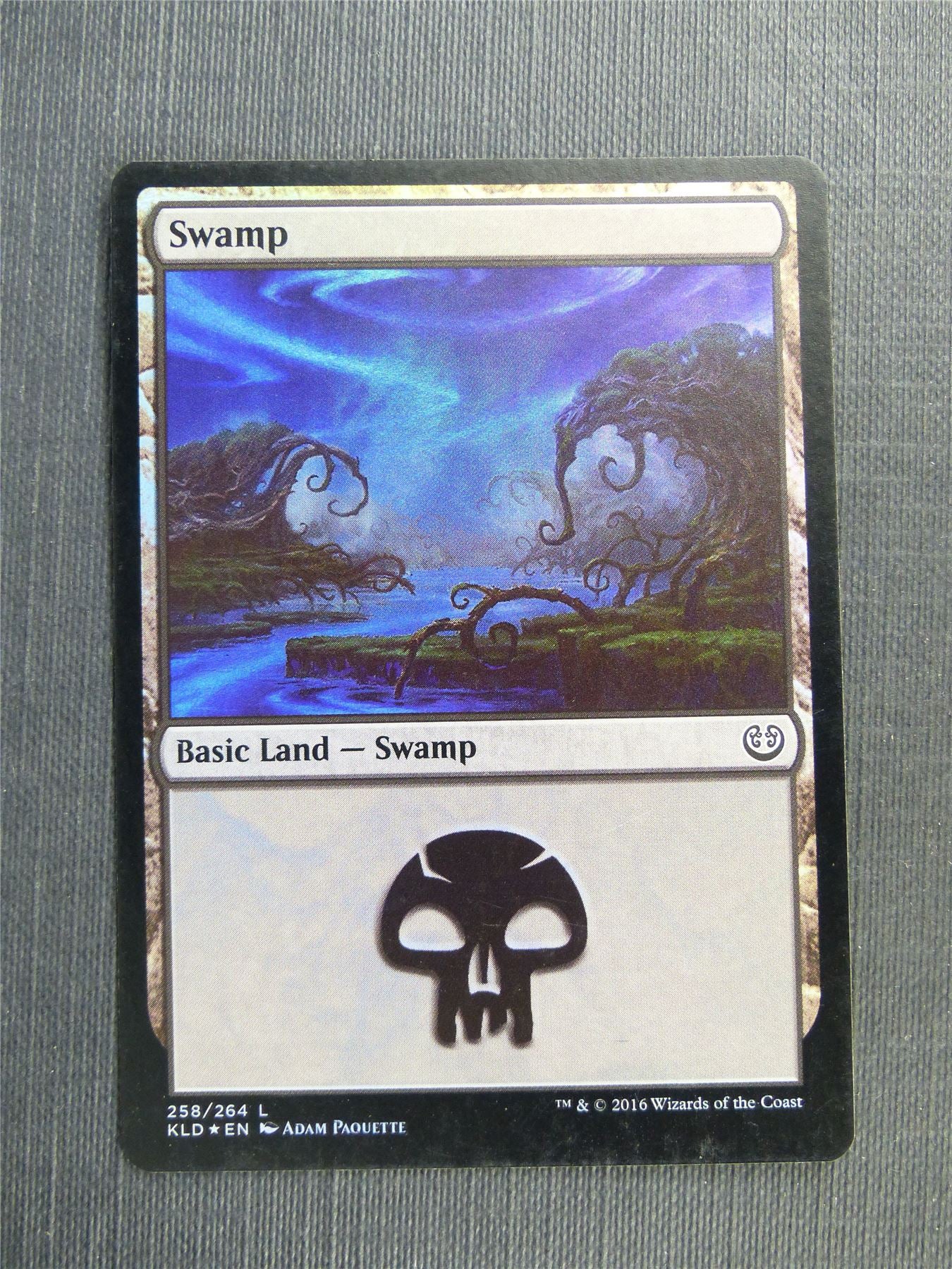 Swamp 258/264 Foil - Mtg Magic Cards #53Z