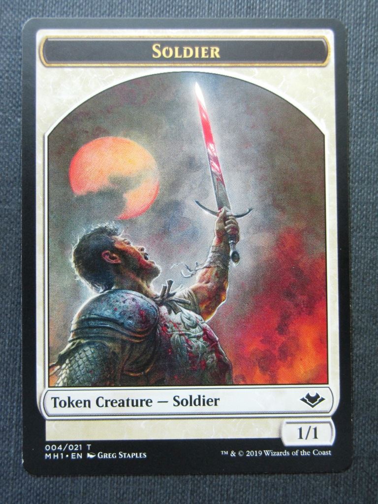 Soldier Spider Token - Modern Horizons - Mtg Magic Cards # 8A84