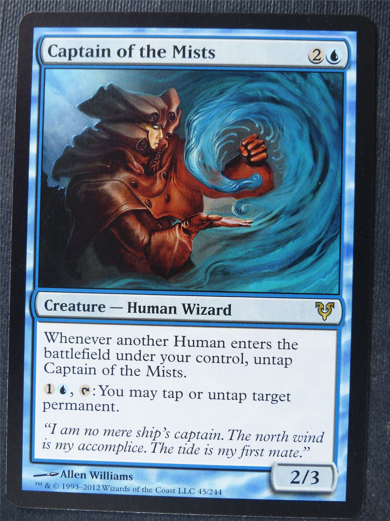 Captain of the Mists - Mtg Card #4SB