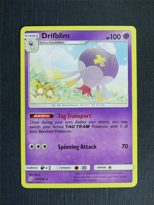 Drifblim 81/236 - Pokemon Cards #1F2