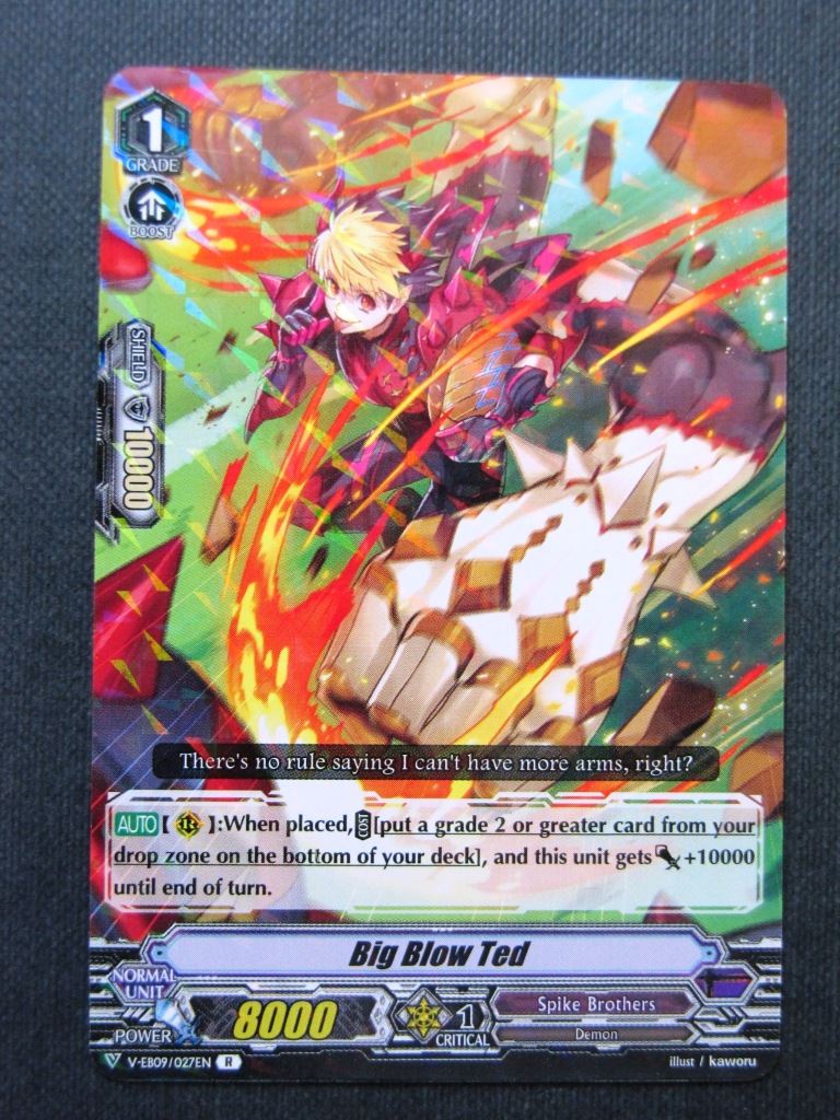 Big Blow Ted V-EB09 R - Vanguard Cards #2CC