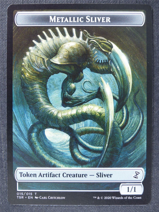 Metallic Sliver Token - Mtg Magic Cards #6E